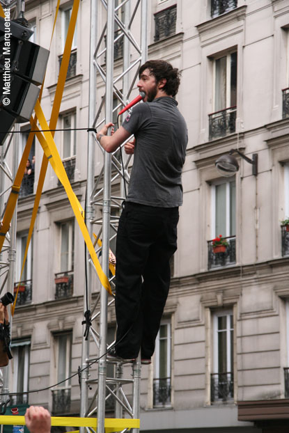 live : photo de concert de Aqme  Paris, Solidarit Sida