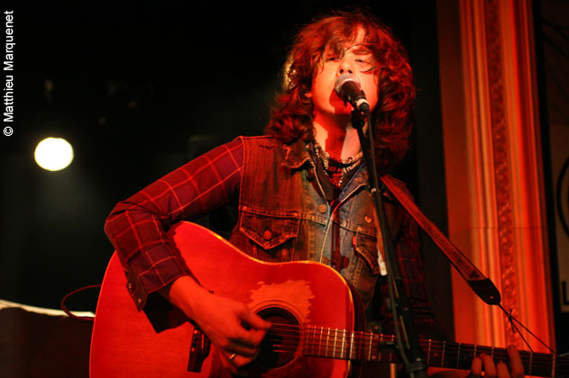 live : photo de concert de Ben Kweller  Paris, showcase acoustique  la Flche d'Or