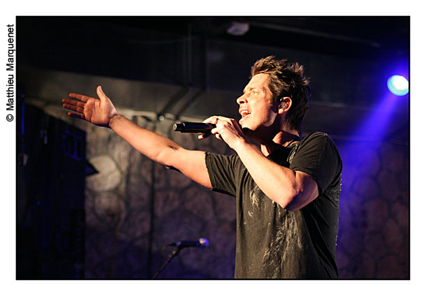 live : photo de concert de Chris Cornell à Paris, Showcase
