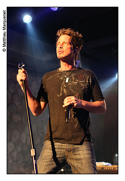 live : photo de concert de Chris Cornell à Paris, Showcase