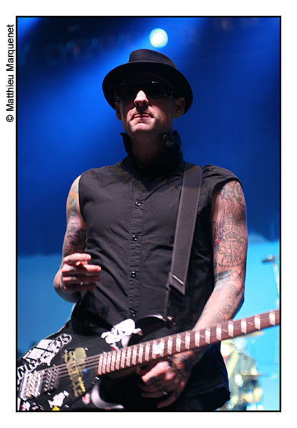 live : photo de concert de Good Charlotte  Paris, Olympia