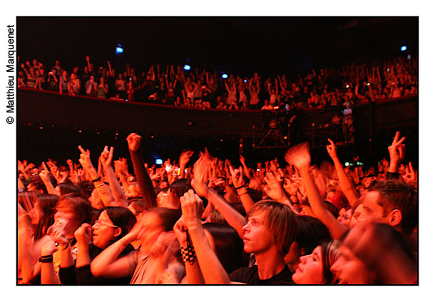 live : photo de concert de Good Charlotte à Paris, Olympia