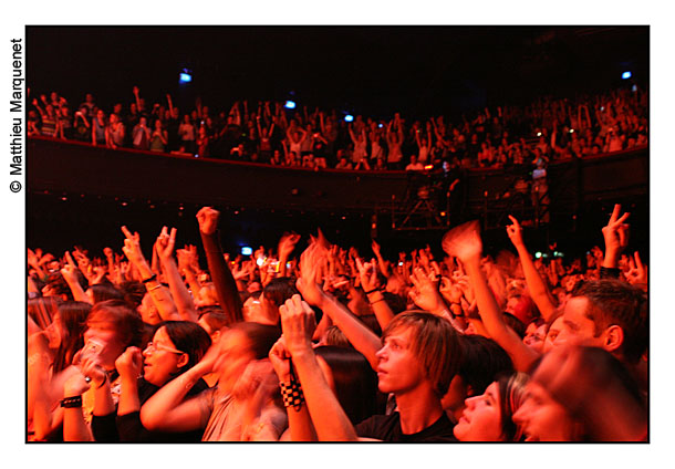 live : photo de concert de Good Charlotte  Paris, Olympia