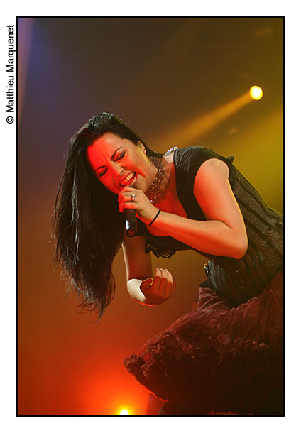 live : photo de concert de Evanescence à Paris, Zénith