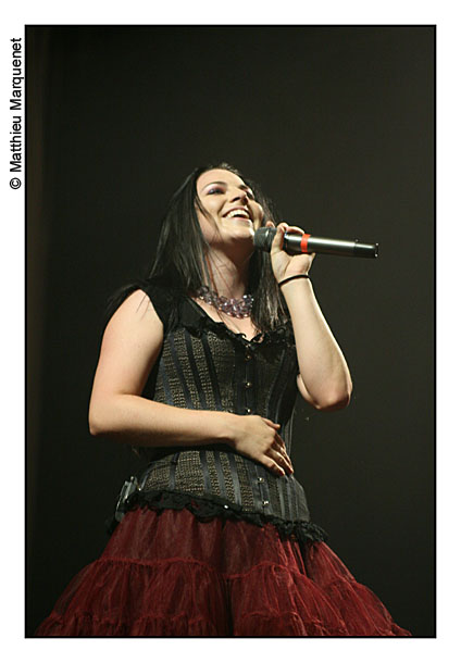 live : photo de concert de Evanescence à Paris, Zénith