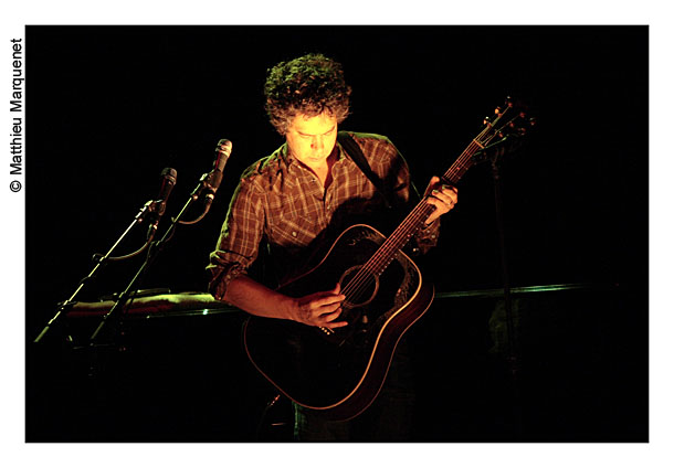 live : photo de concert de M Ward  Paris, Olympia