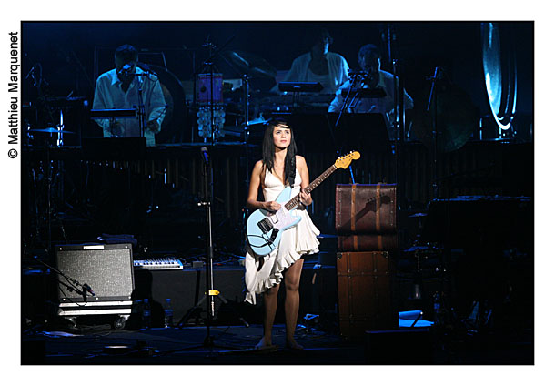 live : photo de concert de Emilie Simon et les Claviers Percussions de Lyon  Paris, Salle Pleyel