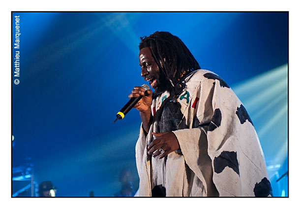 live : photo de concert de Tiken Jah Fakoly  Paris, Olympia