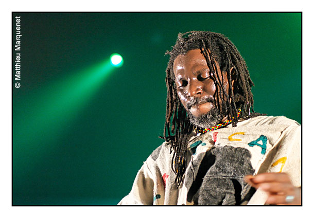 live : photo de concert de Tiken Jah Fakoly  Paris, Olympia