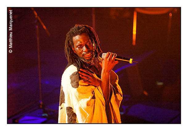 live : photo de concert de Tiken Jah Fakoly  Paris, Olympia