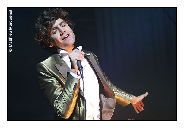 live : photo de concert de Mika  Paris, Znith