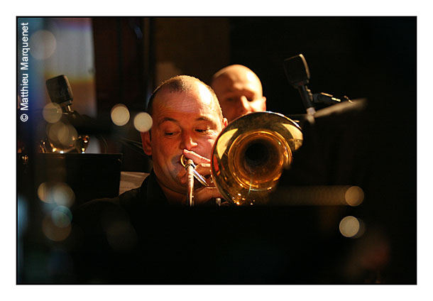 live : photo de concert de Laurent Mignard DUKE ORCHESTRA  Paris, la Bellevilloise