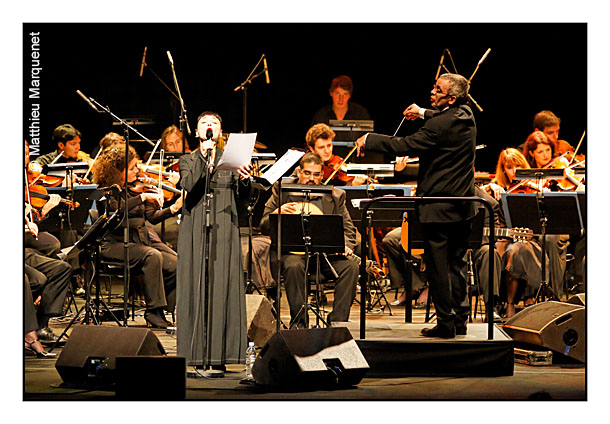 live : photo de concert de Misa et l'Orchestre Lamoureux à Paris, Salle Pleyel