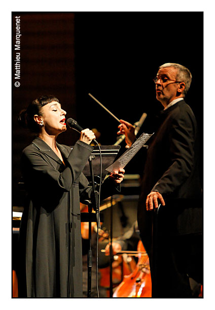 live : photo de concert de Misa et l'Orchestre Lamoureux  Paris, Salle Pleyel