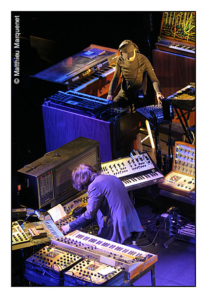 live : photo de concert de Jean Michel Jarre  Paris, Thtre Marigny