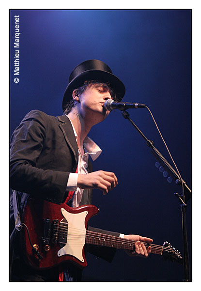 live : photo de concert de Babyshambles (avec Pete Doherty)  Paris, Znith