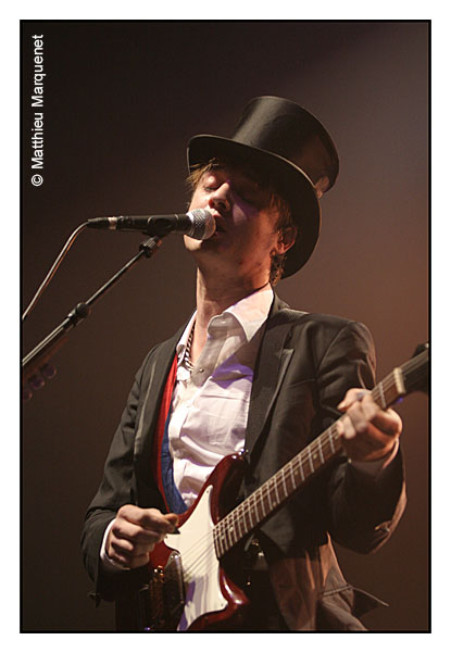 live : photo de concert de Babyshambles (avec Pete Doherty)  Paris, Znith