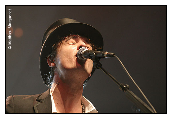 live : photo de concert de Babyshambles (avec Pete Doherty)  Paris, Znith