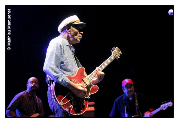 live : photo de concert de Chuck Berry  Paris, Olympia