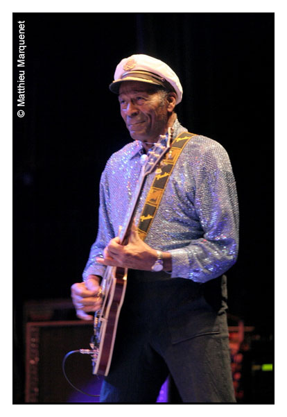 live : photo de concert de Chuck Berry  Paris, Olympia