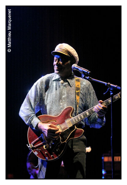 live : photo de concert de Chuck Berry à Paris, Olympia