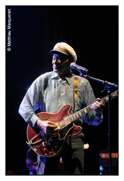 live : photo de concert de Chuck Berry  Paris, Olympia