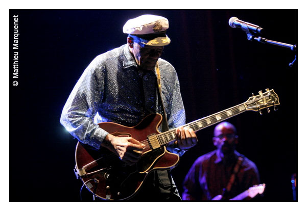 live : photo de concert de Chuck Berry  Paris, Olympia