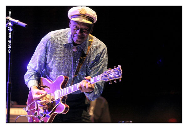 live : photo de concert de Chuck Berry  Paris, Olympia