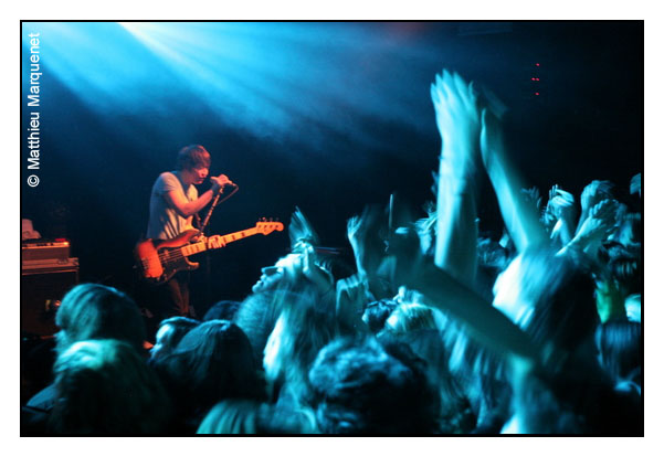 live : photo de concert de The Wombats  Paris, Trabendo