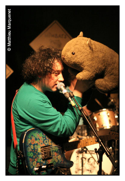 live : photo de concert de The Wombats à Paris, Trabendo