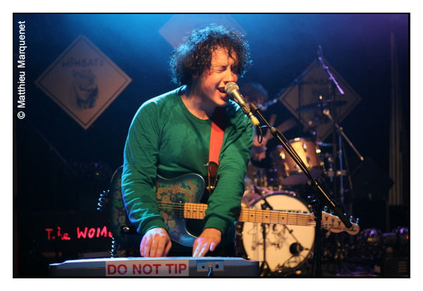 live : photo de concert de The Wombats  Paris, Trabendo