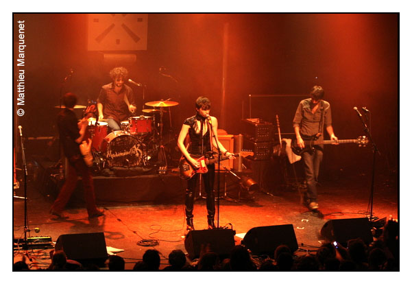 live : photo de concert de Mademoiselle K  Paris, la Cigale