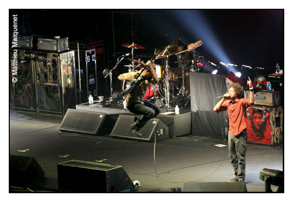 live : photo de concert de Rage against the Machine  Paris, Bercy (POPB)