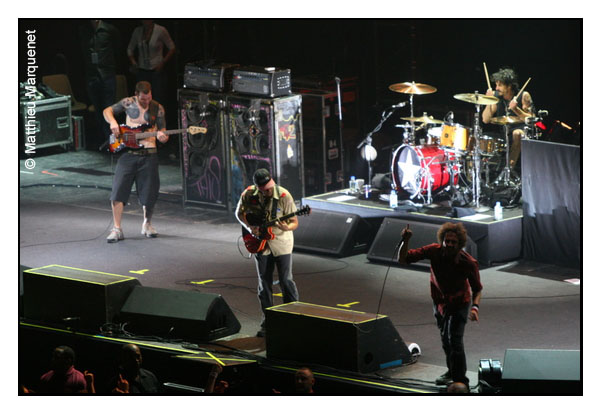 live : photo de concert de Rage against the Machine  Paris, Bercy (POPB)