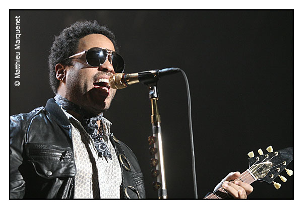 live : photo de concert de Lenny Kravitz  Paris, Znith