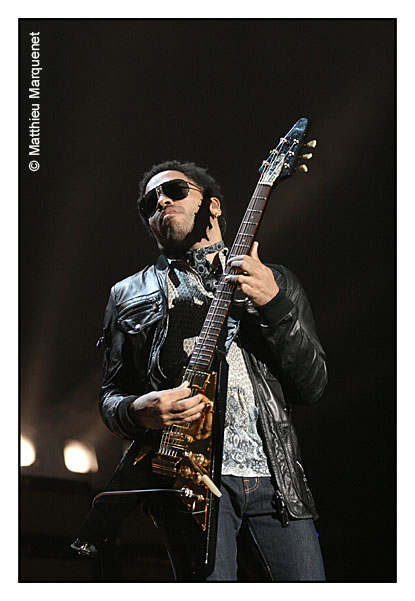 live : photo de concert de Lenny Kravitz  Paris, Znith