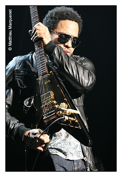 live : photo de concert de Lenny Kravitz  Paris, Znith