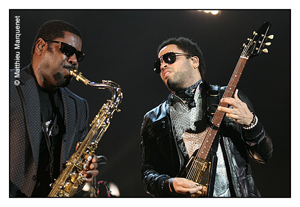 live : photo de concert de Lenny Kravitz  Paris, Znith