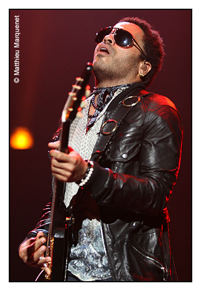 live : photo de concert de Lenny Kravitz  Paris, Znith