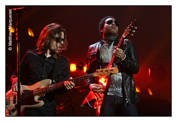 live : photo de concert de Lenny Kravitz  Paris, Znith