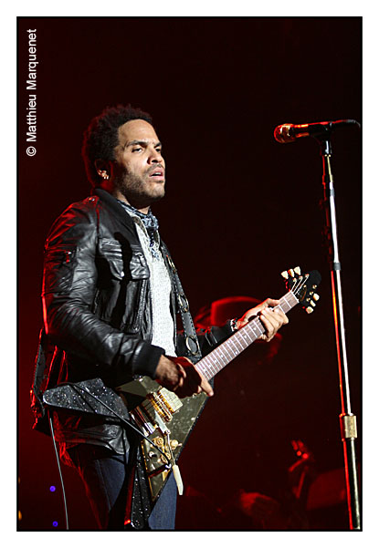 live : photo de concert de Lenny Kravitz  Paris, Znith