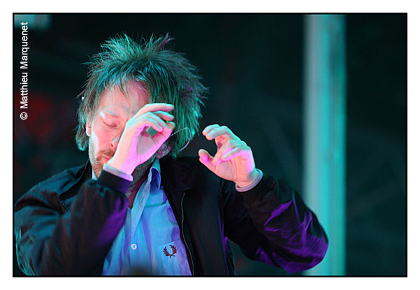 live : photo de concert de Radiohead  Roskilde (Danemark), Roskilde Festival