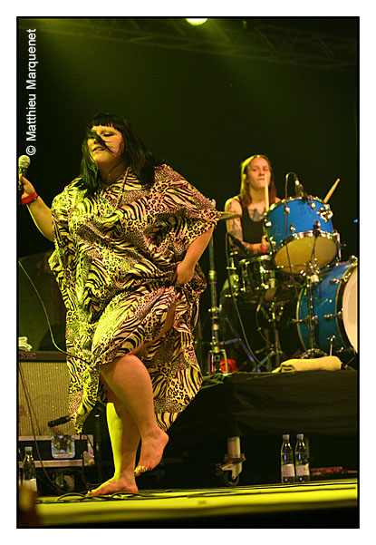 live : photo de concert de The Gossip  Roskilde (Danemark), Roskilde Festival