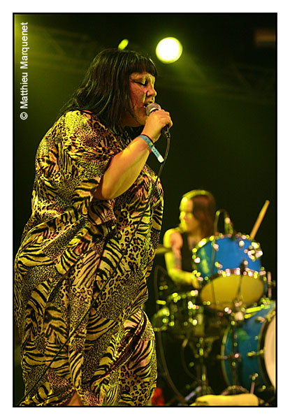 live : photo de concert de The Gossip  Roskilde (Danemark), Roskilde Festival