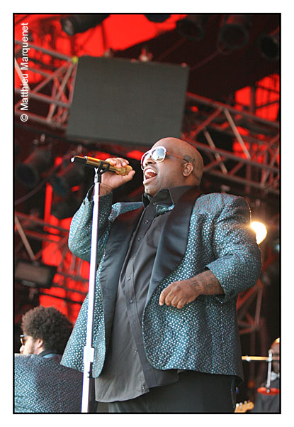 live : photo de concert de Gnarls Barkley  Roskilde (Danemark), Roskilde Festival