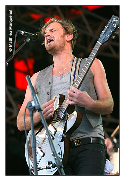 live : photo de concert de Kings of Leon  Roskilde (Danemark), Roskilde Festival