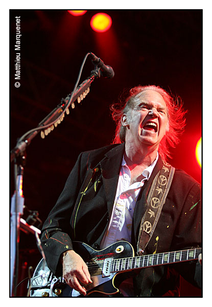 live : photo de concert de Neil Young  Roskilde (Danemark), Roskilde Festival