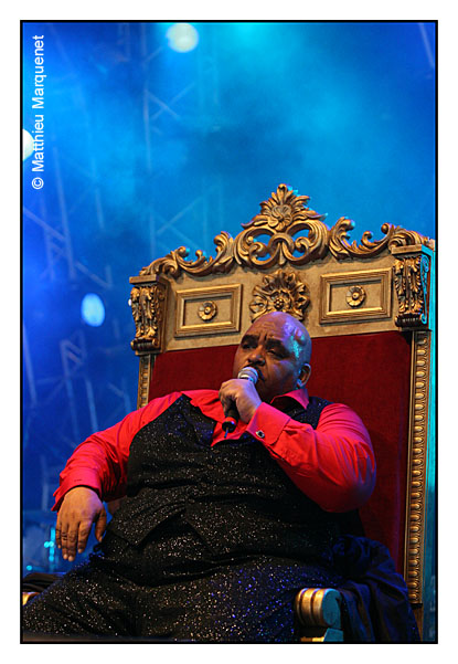 live : photo de concert de Solomon Burke à Roskilde (Danemark), Roskilde Festival