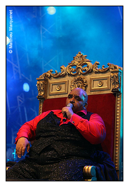 live : photo de concert de Solomon Burke  Roskilde (Danemark), Roskilde Festival