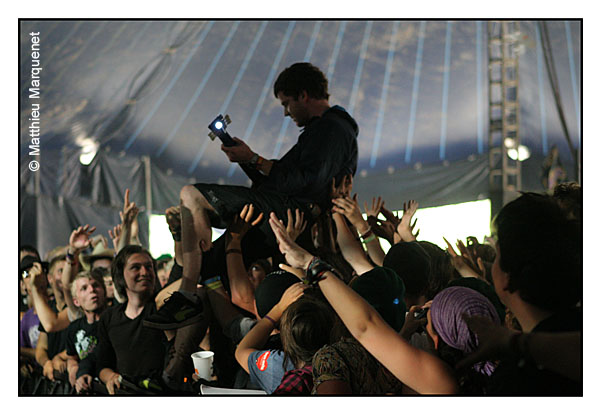 live : photo de concert de Enter Shikari  Roskilde (Danemark), Roskilde Festival